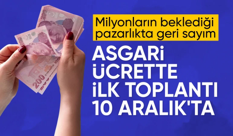 Asgari Ücret Tespit Komisyonu 10 Aralık'ta toplanacak