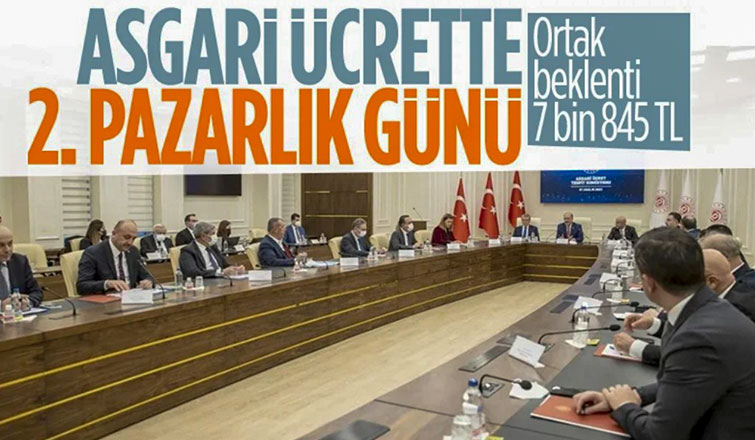 Asgari Ücret Tespit Komisyonu bugün ikinci kez toplanaca