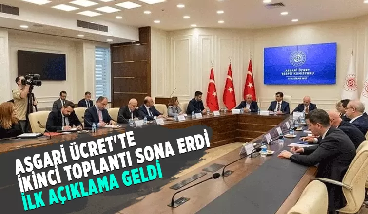 Asgari Ücret Tespit Komisyonunun ikinci toplantısı sona erdi