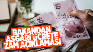 Asgari ücrete zam açıklaması