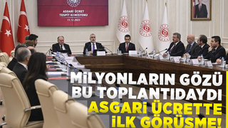Asgari ücrette ilk görüşme sona erdi