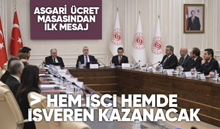 Asgari ücrette ilk toplantı! Pazarlıklar başladı