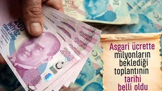 Asgari ücrette ilk toplantı tarihi belli oldu