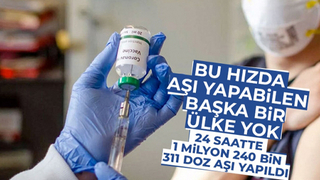 Aşılamada sayı 36 milyonu aştı