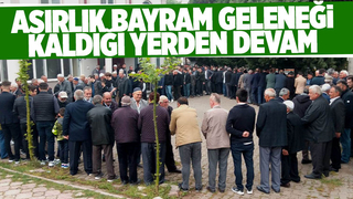 Asırlık bayram geleneği sürüyor