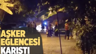 Asker eğlencesinde kavga