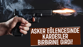 Asker eğlencesinde silahlar ateşlendi
