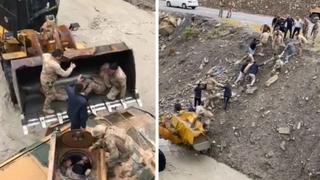 Askeri araç Zap suyuna uçtu: 9 asker yaralı