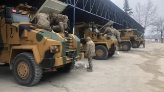 Askerlere kirpi kullanım kursu verildi