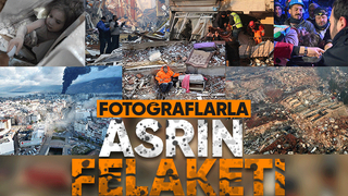 Asrın felaketinden fotoğraflar