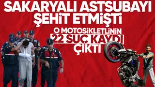 Astsubay Çangır'ı şehit eden motosikletlinin 22 suç kaydı çıktı