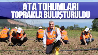 Ata Tohumları toprakla buluşturuldu