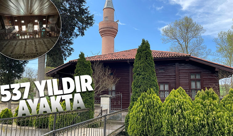 Ata yadigarı cami  537 yıldır ayakta