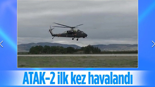 ATAK-2 helikopteri ilk kez havalandı