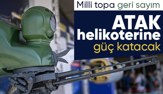 ATAK helikopterinde müjde: Milli silahına yakında kavuşuyor
