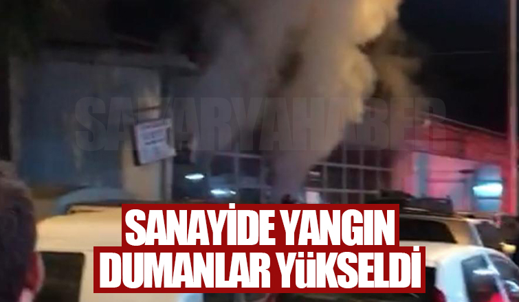 Atatürk Sanayi Sitesi'nde yangın