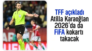 Atilla Karaoğlan FİFA kokartı takmaya devam edecek
