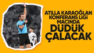 Atilla Karaoğlan Helsinki - Molde maçını yönetecek