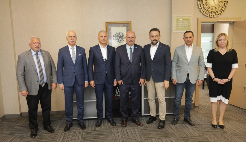 ATO Başkanı Gürsel Baran'dan Başkan Altuğ'a ziyaret