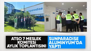 ATSO 7 meslek komitesi toplantısı yapıldı