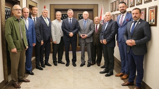 ATSO Başkanı Bayraktar'dan Emniyet Müdürü'ne ziyaret