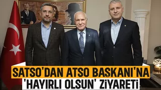 ATSO Başkanına hayırlı olsun ziyareti