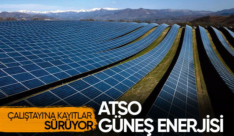 ATSO'DAN GES çalıştayına katılım çağrısı