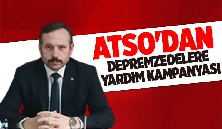 Atso'dan yardım kampanyası