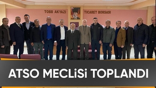 ATSO Meclisi'nde gündem ekonomi