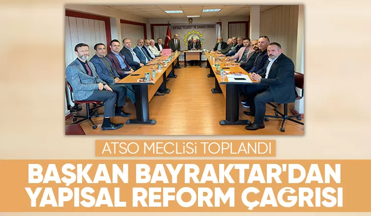 ATSO Meclisi'nde gündem Gıda OSB ve ekonomi