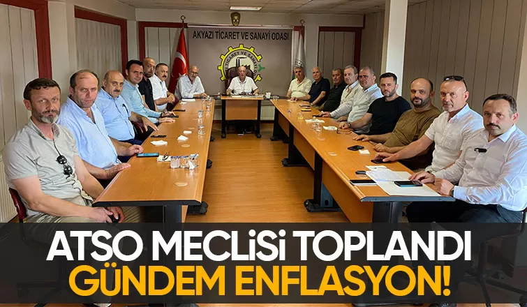 ATSO'nun aylık meclis toplantısı yapıldı