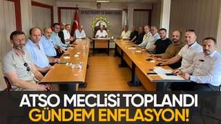 ATSO'nun aylık meclis toplantısı yapıldı