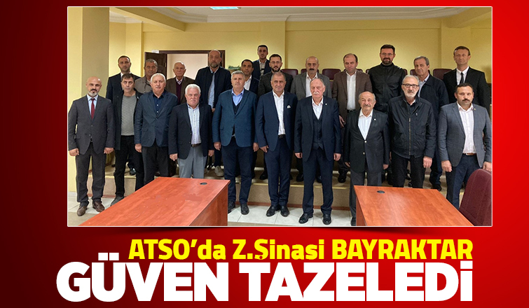 ATSO Yönetimi Başkan Bayraktar ile devam