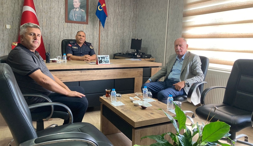 ATSO’dan İlçe Jandarma Komutanı'na ziyaret