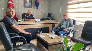 ATSO’dan İlçe Jandarma Komutanı'na ziyaret