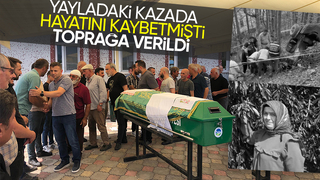 ATV kazasında hayatını kaybeden Nurhan Demiralay'a acı veda