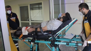 Avlanmak isterken kendini vurdu