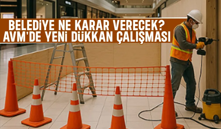 AVM'de yeni dükkanlar yapma girişimi