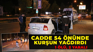 AVM önünde cinayet: 1 ölü, 2 yaralı