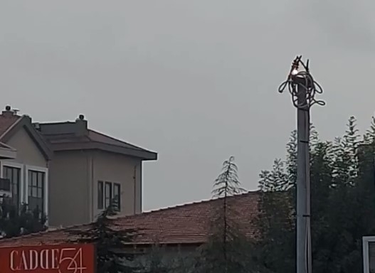 AVM yakınında korku dolu anlar