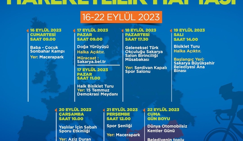 Avrupa Hareketlilik Haftası başlıyor