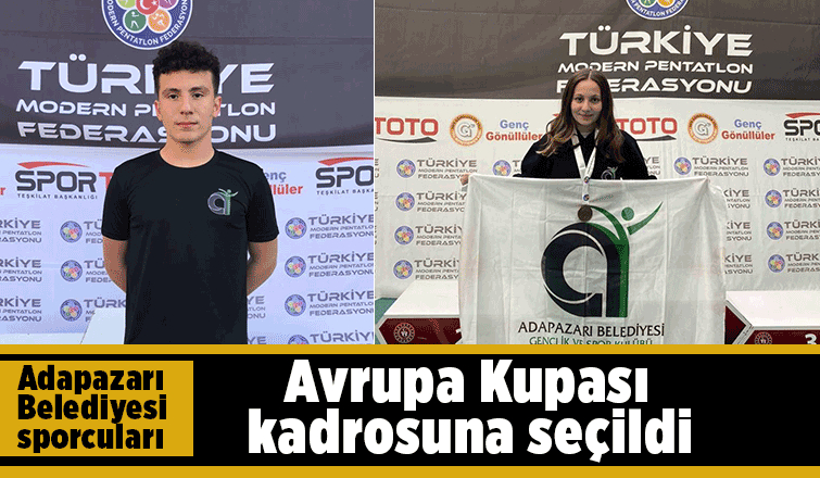 Avrupa Kupası kadrosuna seçildiler
