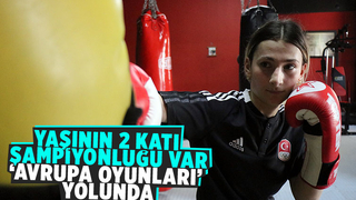 Avrupanın en iyi kadın kick boks dövüşçüsü seçildi