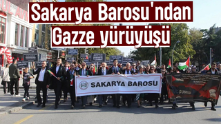 Avukatlardan Gazze yürüyüşü