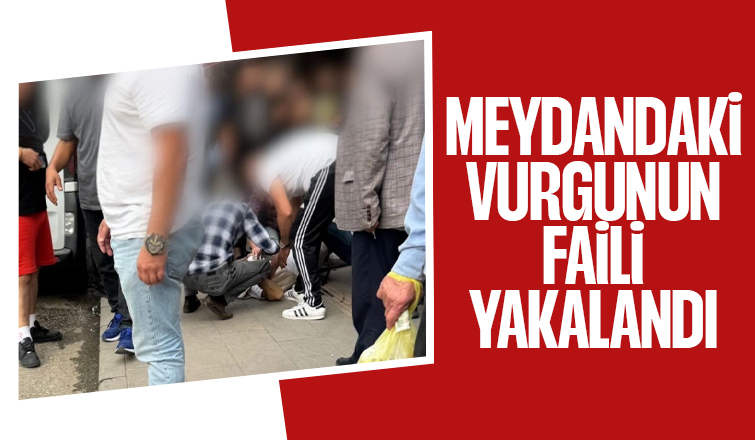 Ayağına sıkmıştı polisten kaçamadı