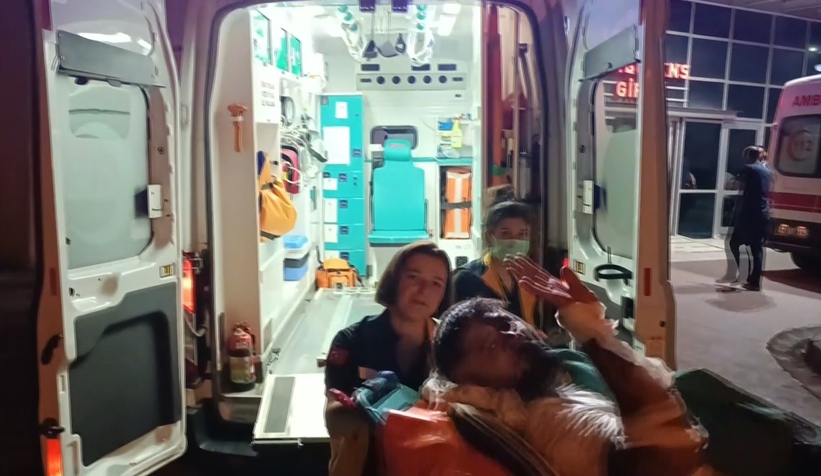 Ayağından tabancayla vuruldu