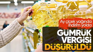 Ayçiçeği tohumu ve ham ayçiçek yağında gümrük vergisi indirimi