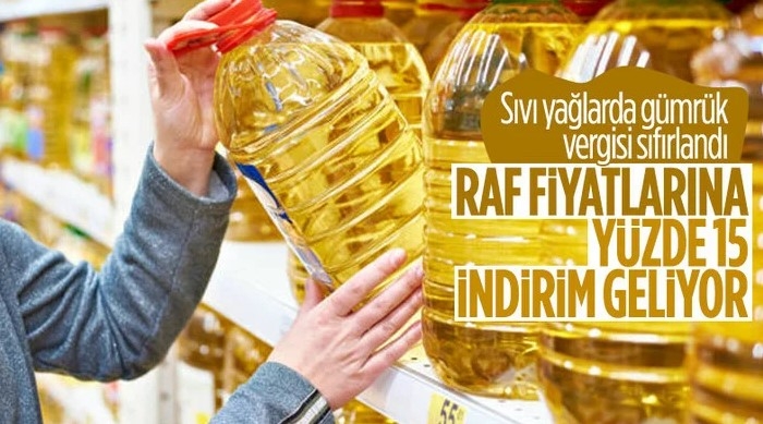  Ayçiçek yağına indirim yolda