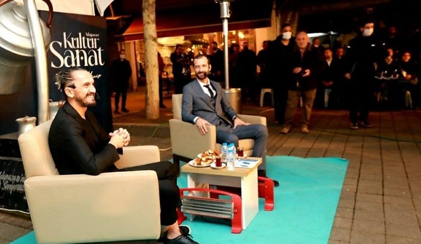 Aynalıkavak sohbetlerinin konuğu Tuncay Şanlı oldu