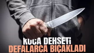 Ayrılmak isteyen eşini bıçakla ağır yaraladı